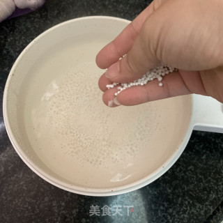 牛奶红豆西米步骤5