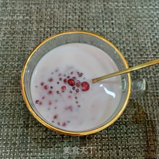 牛奶红豆西米步骤14