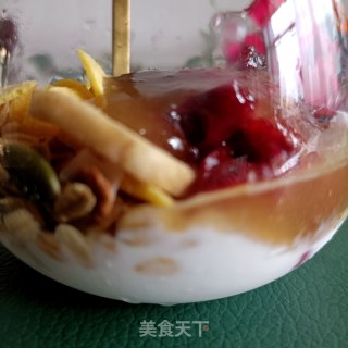 果酱麦片拌酸奶步骤9