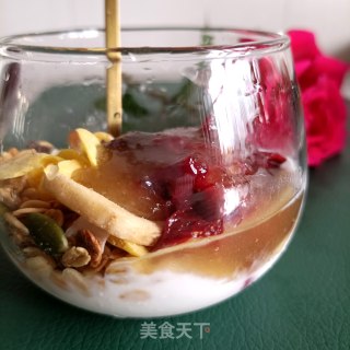 果酱麦片拌酸奶步骤10