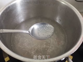 芒果椰奶西米露步骤2