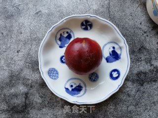 油桃麦片拌酸奶步骤1