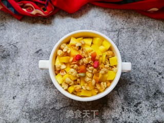 油桃麦片拌酸奶步骤7