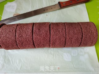 巧克力可可蛋糕卷步骤13