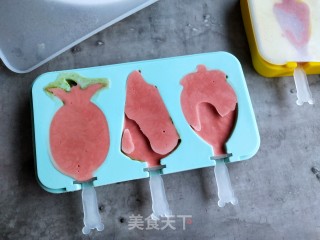 草莓巧克力冰激凌步骤8