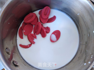 草莓巧克力冰激凌步骤5