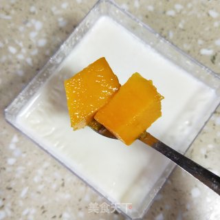 牛奶芒果布丁步骤14