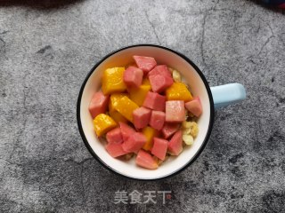 芭乐芒果麦片酸奶杯步骤7