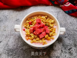 麦片芭乐酸奶昔步骤12