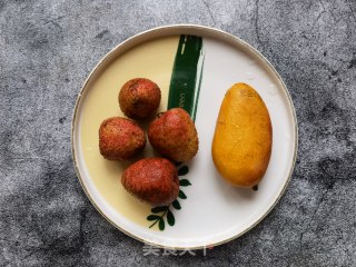 芒果荔枝麦片酸奶碗步骤1