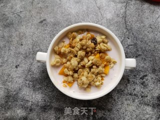 芒果荔枝麦片酸奶碗步骤7