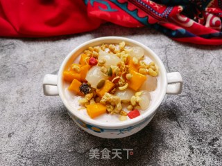 芒果荔枝麦片酸奶碗步骤9