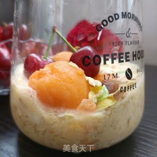 “萌系美食”燕麦枇杷酸奶杯步骤7