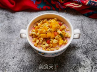 芒果麦片樱桃酸奶昔步骤13