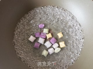 芒果芋圆西米露步骤4