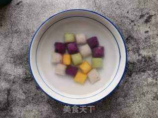 芒果芋圆西米露步骤6