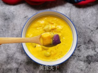 芒果芋圆西米露步骤18