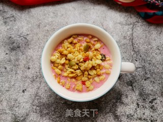麦片樱桃酸奶昔步骤10
