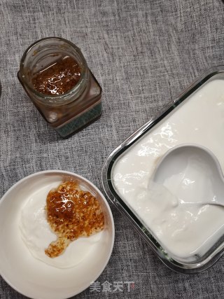 桂花酸奶步骤2