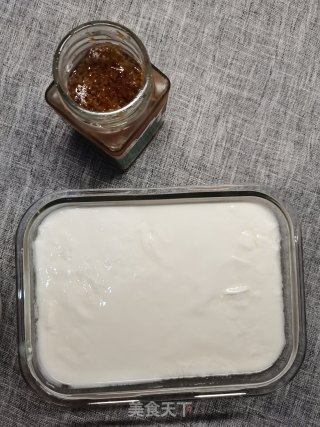 桂花酸奶步骤1