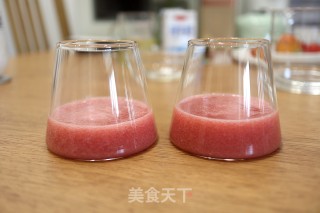 草莓芒果花茶奶冻杯步骤9