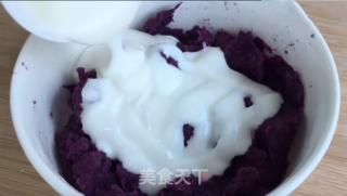 无需烤箱0失败的减脂甜品紫薯大福糯米糍步骤6