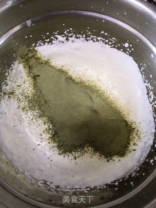 抹茶慕斯蛋糕步骤10