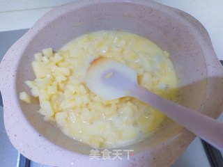 蛋挞皮苹果派步骤3