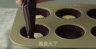 可爱治愈的小甜点巧克力夹心布朗尼步骤4