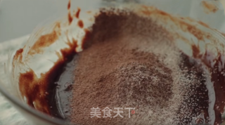 可爱治愈的小甜点巧克力夹心布朗尼步骤3
