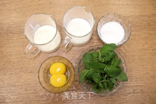薄荷冰激淋步骤1