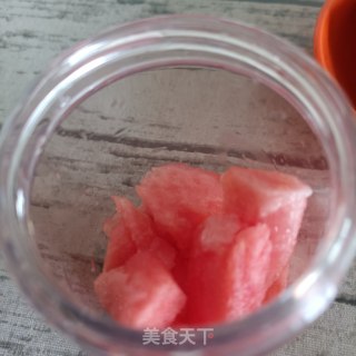 西瓜牛奶小方步骤2
