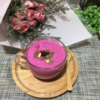 火龙果香蕉奶昔步骤9