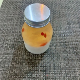 桃胶撞奶步骤7