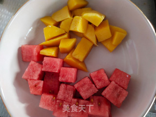 牛奶水果烧仙草步骤8