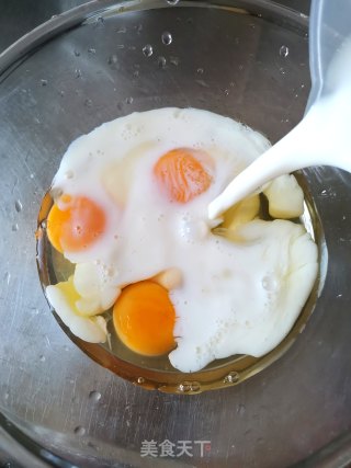 黄桃酸奶千层蛋糕步骤2