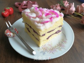 芋泥紫薯夹心蛋糕步骤7