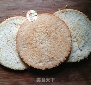 奶油水果蛋糕步骤3