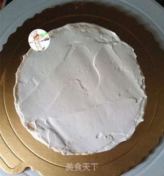 奶油水果蛋糕步骤10