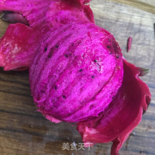 火龙果燕麦碗步骤3