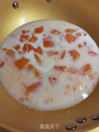 木瓜煮牛奶步骤5