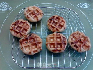玫瑰奶酪夹心莜面华夫饼步骤13
