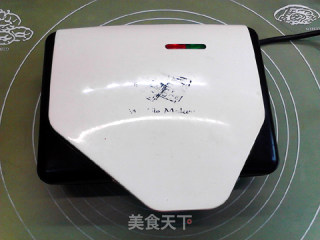 玫瑰奶酪夹心莜面华夫饼步骤10
