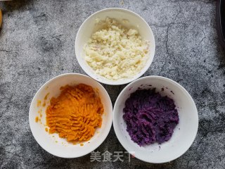芒果酸奶拌山药薯泥步骤3