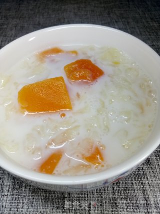 木瓜银耳牛奶步骤10