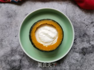 南瓜酸奶盅步骤7