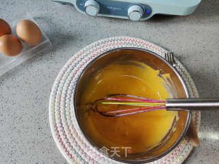 早餐机版南瓜星星蛋糕步骤4