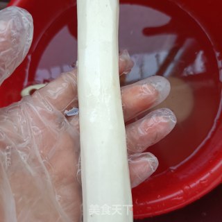 玫瑰花酿山药泥步骤2