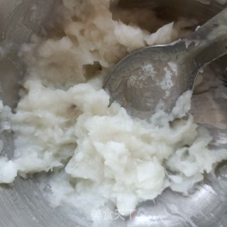 玫瑰花酿山药泥步骤11