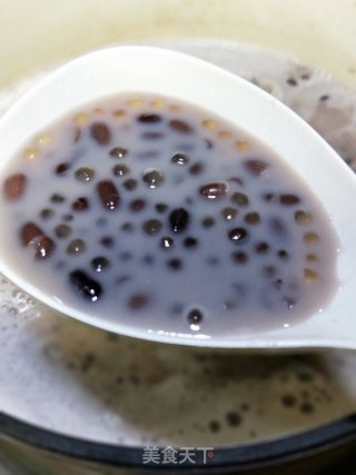 椰香红豆西米露 步骤9